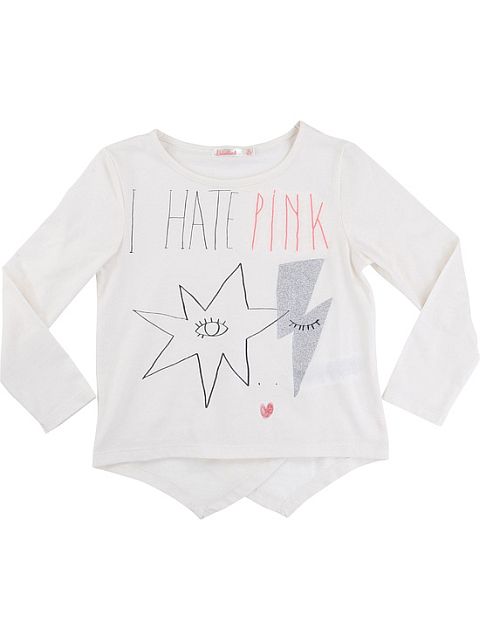 Billieblush I hate pink Paita ivory Billieblush I hate pink Paita ivory